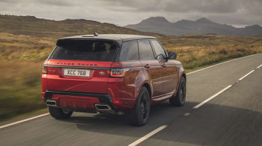 Range Rover Sport red 